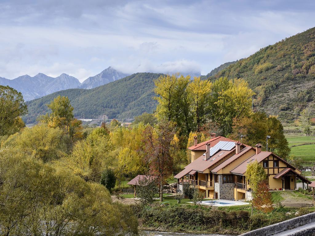 El Casar Del Puente Guest House Boca de Huergano ภายนอก รูปภาพ