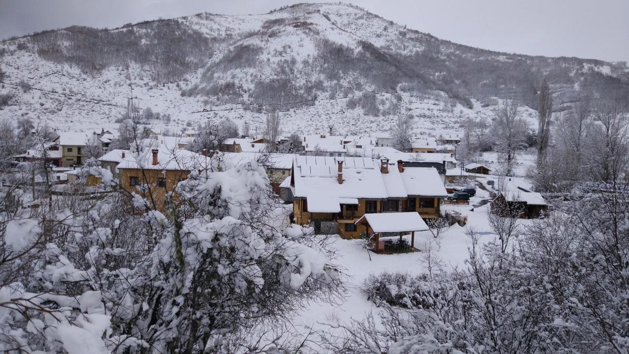 El Casar Del Puente Guest House Boca de Huergano ภายนอก รูปภาพ